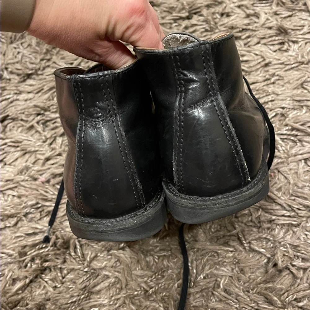 Vintage 1980s 1990s Men’s Red Wing Postman Chukka Boots Black 7 D 9196